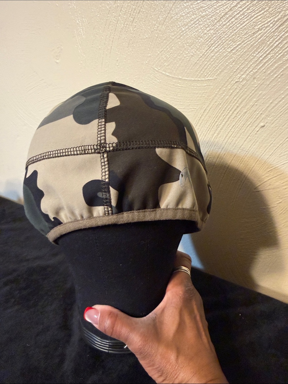 Kuiu Fleece Beanie Hat Camo Size L
